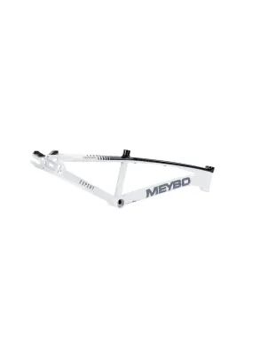 Meybo 2025 Holeshot Bmx Race Frame White/Black/Grey